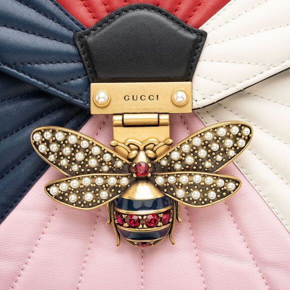 Gucci Leather Bamboo Queen Margaret Mini Top Handle Backpack - Picture 9 of 10